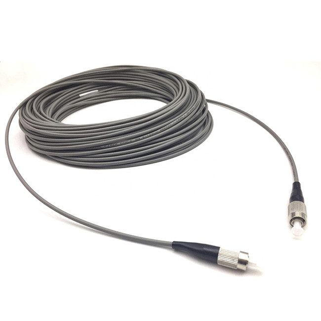 Simplex 3.0mm LSZH FC PC - FC PC Singlemode G657A1 Armored Fiber Patch Cord