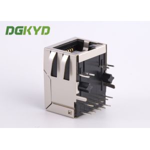 10 Pin Receiver Filter RJ45 jack with internal isolation transformer 1000 BASE