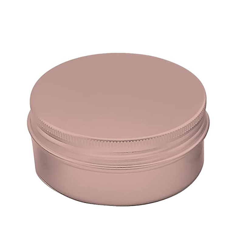 Square Snap Lid Tin Aluminum Jar Cosmetic Candle Packaging Box