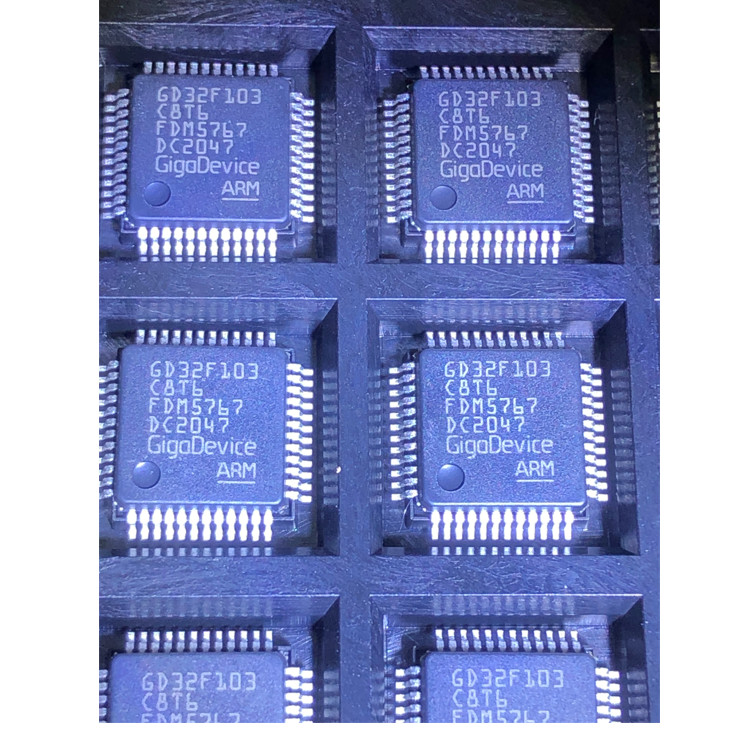 GD32V RISC V MCU GigaDevice Semiconductor GD32VF103T4U6 GD32VF103T8