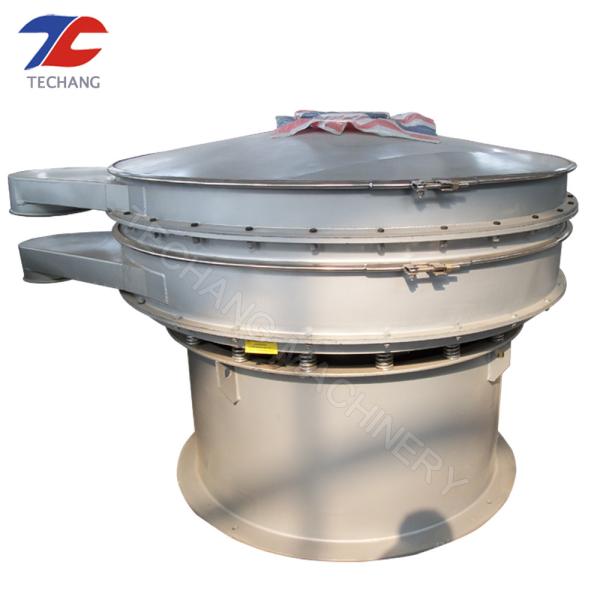 50 / 60Hz Frequency Industrial Vibrating Screen Carbon Steel Sand Sieving