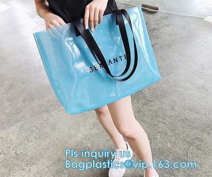 laser PVC beach shoulder Hand bags fashion beach bags, waterproof outdoor beach bean hand bag, PVC waterproof beach bag