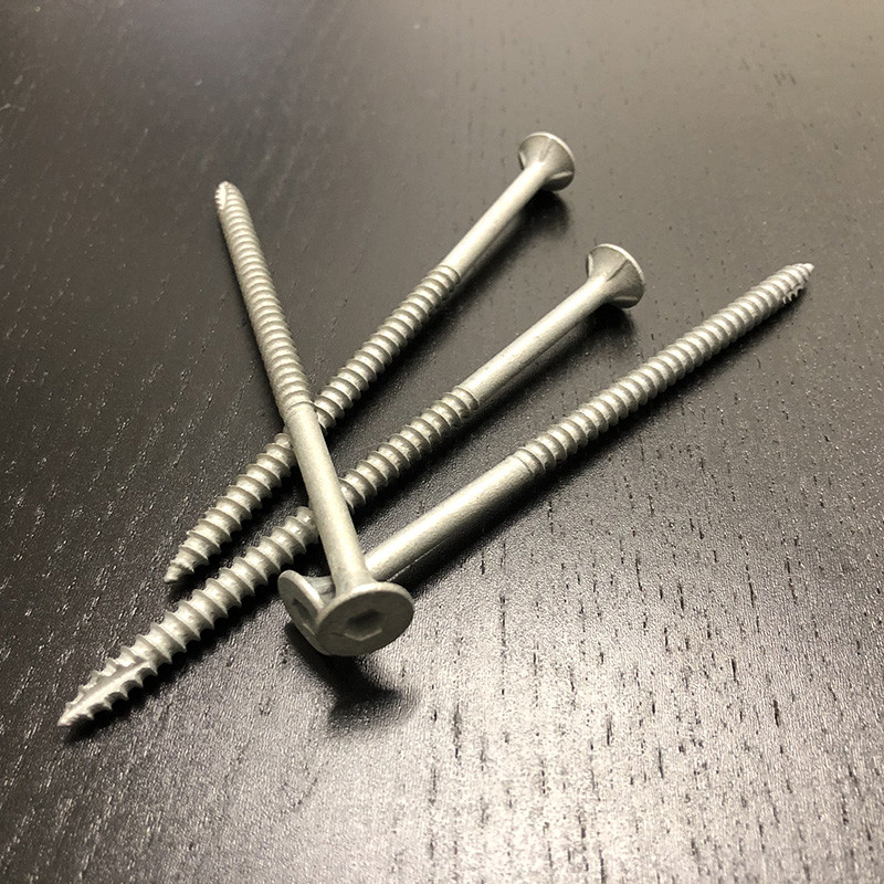 Type 17 Hex Head Wood Deck Screws Class 4 Galvanised 14g 10 X 125mm