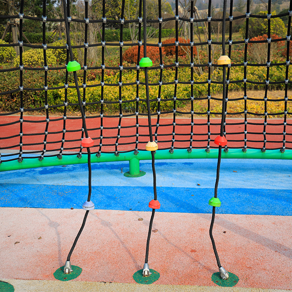 Outdoor Comercial Playground Rope Games For Children Climbing