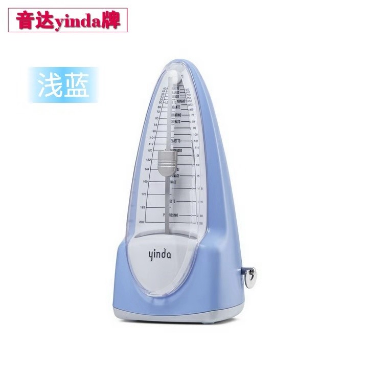 OEM classic scale board piano guitar violin practice rhythm mechanical metronome Black White Pink Red Tranparent Wood