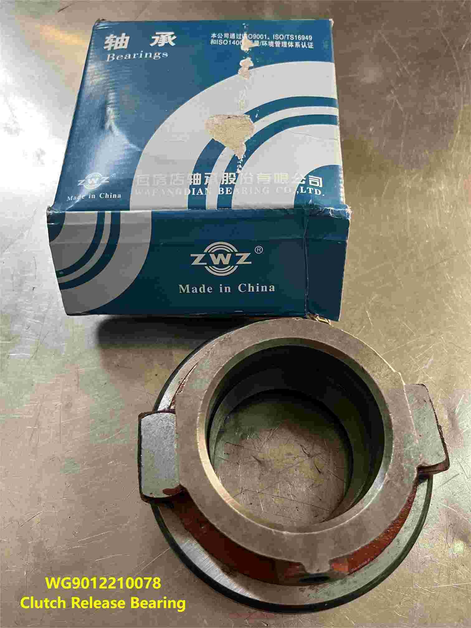WG9012210078 Clutch Release Bearing HOWO Truck Parts