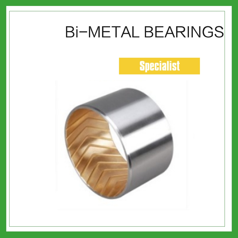 Bi-metal bronze bushing