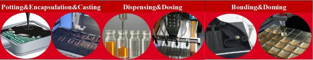 Ab Glue Spraying Dispensing Filling Machine 2 Component 3 Axis Meter Mixing Poting Machine