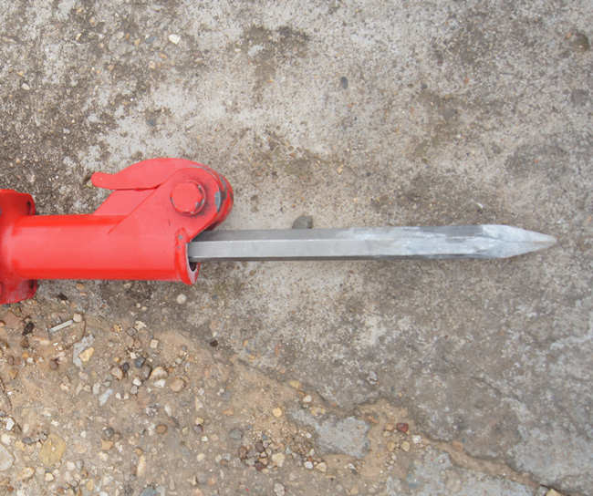 Handheld Hydraulic Breaker Machine Shock Absorbing Handle Hydraulic Rock Hammer
