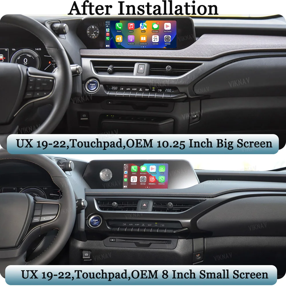 Linux Car Interface Box For Lexus UX 2019-2022 Wireless Apple CarPlay Android Auto