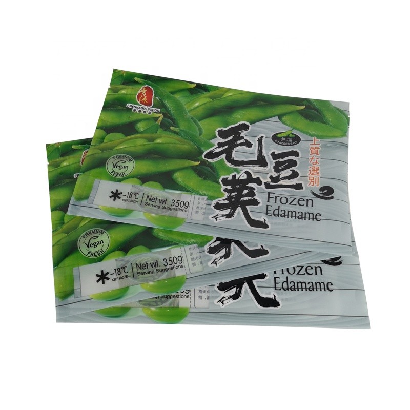 Hot Sale Resealable Window Sealed Vacuum Vegetable Nylon Mylar Food Bags