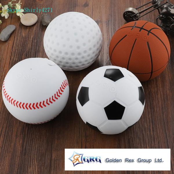 Creative basketball wireless mini Bluetooth speaker spherical football