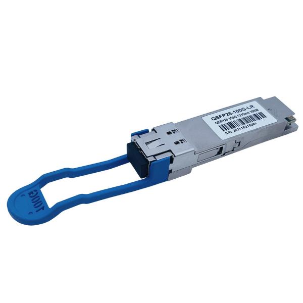 QSFP28 OTU4 100Gbps 112Gbps Fiber Optic Receiver Module Dual Data Rate LWDM4
