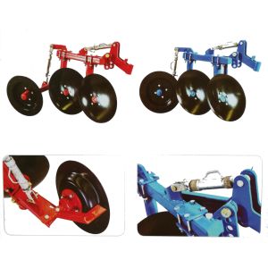 China Working D120-180mm Small Scale Agricultural Machinery 12-18hp Tractor Disc Plough on sale