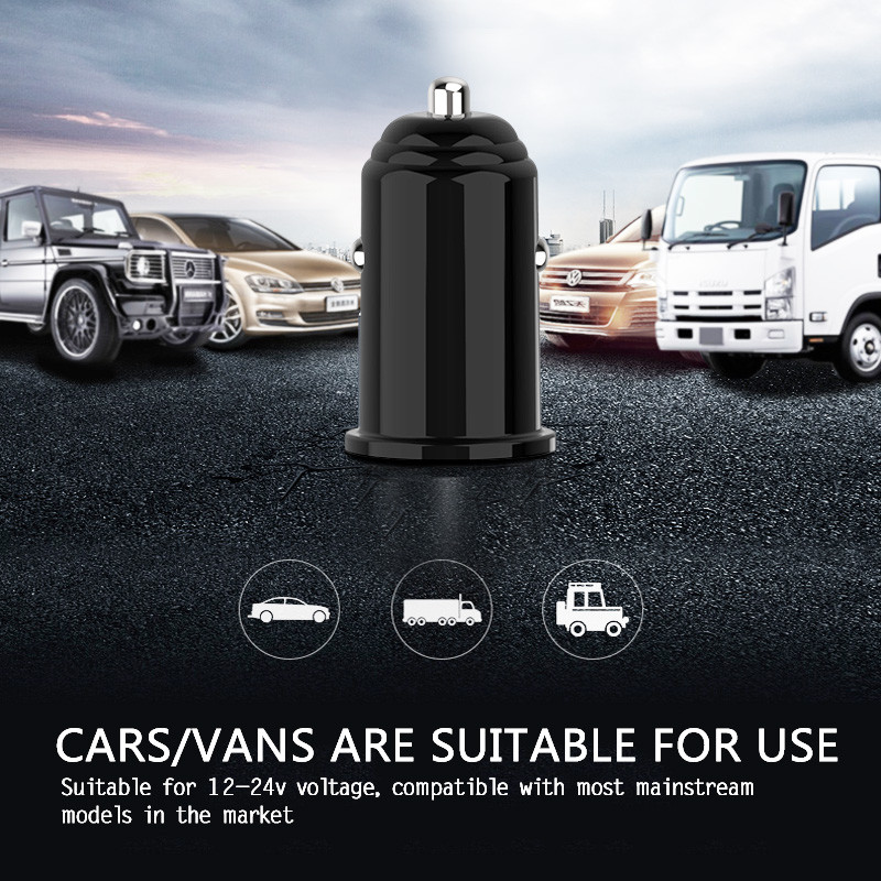 4.8A Dual USB CAR CHARGER Universal Compatible USB CAR CHARGER for all electronics cheap price