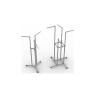 Buy cheap Stainless Steel Gondola Display Stands Easy Assembly Movable For Shopping Mall from wholesalers
