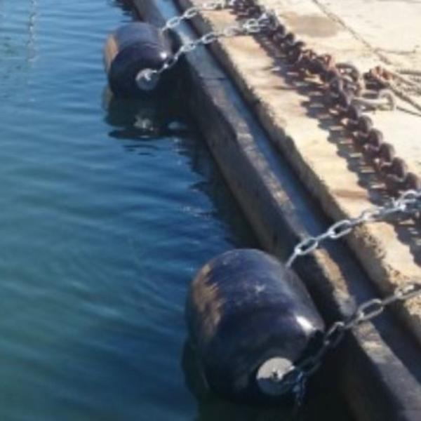 Marine Floating Colorful Bumper Polyurethane EVA Marine Fender With Chain And