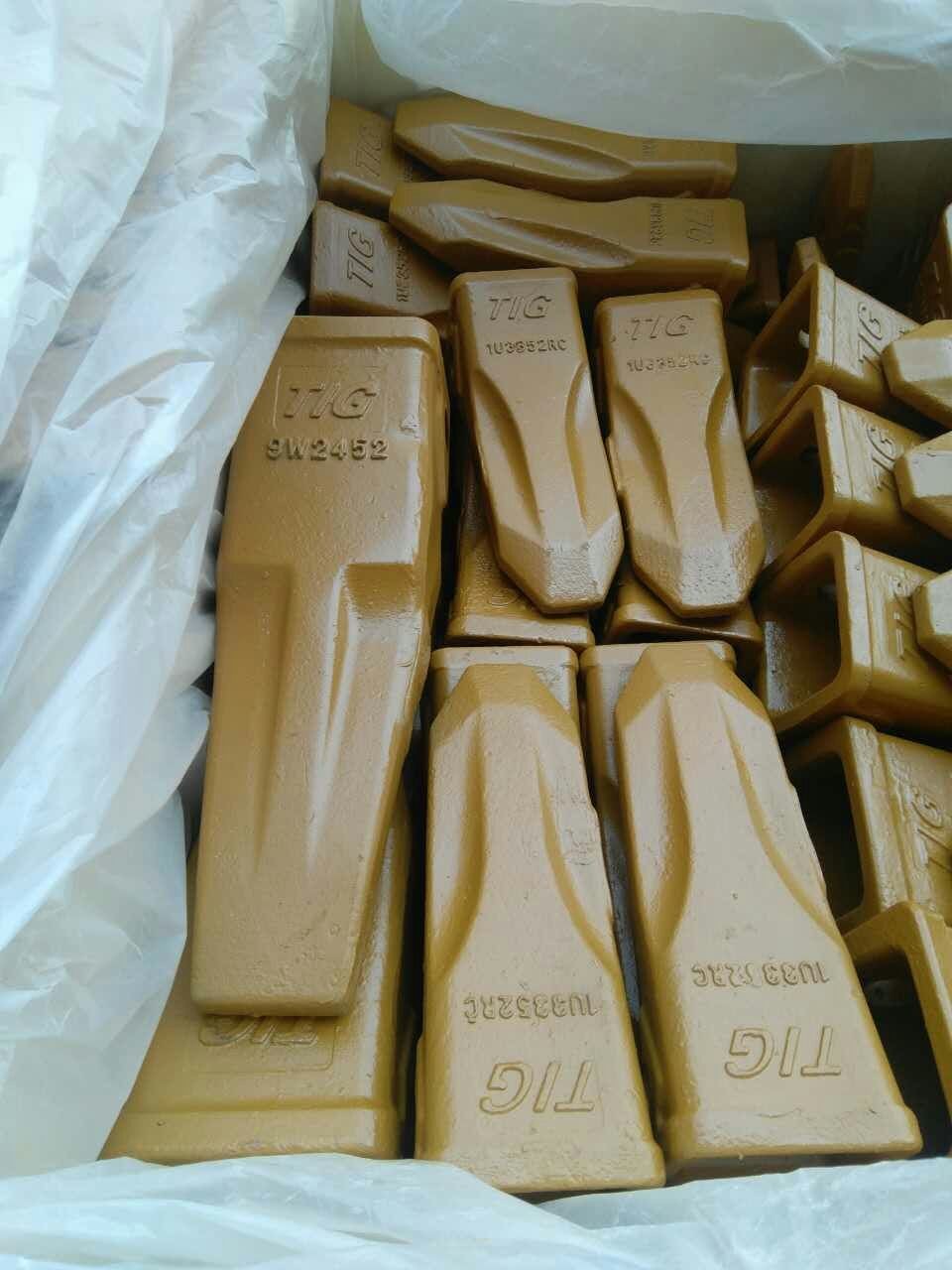 TIG Brand ripper bucket teeth 9W2452 Bucket ripper teeth for bulldozer D5D6D7D8 to fit Ripper
