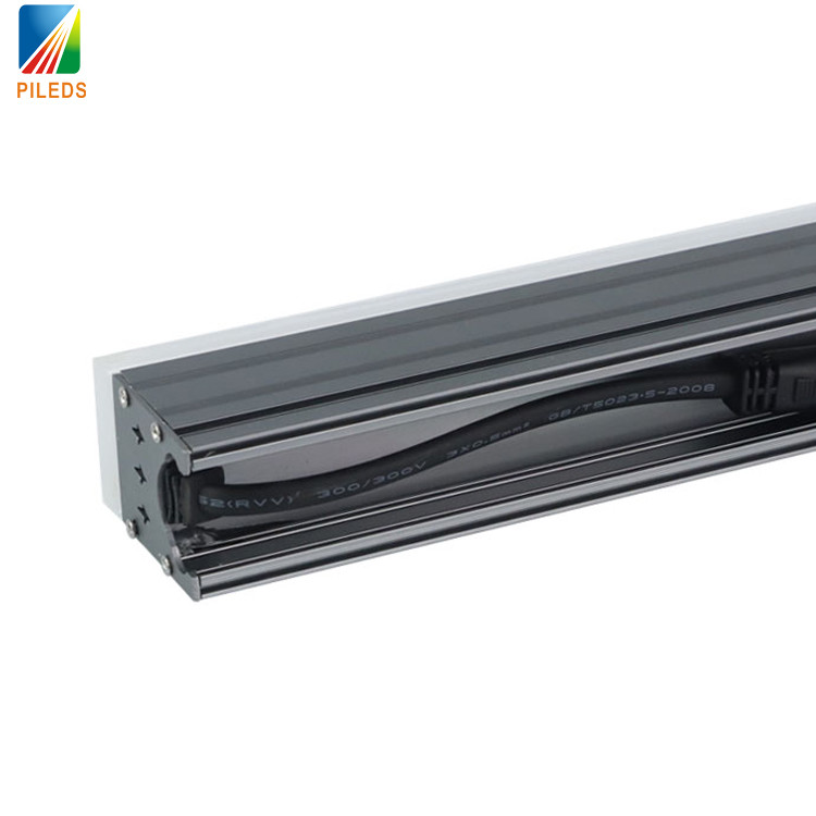 IP67 RGB T Linear LED Pixel Bar Tube Lights DMX512 Beam Lights Outdoor Landscape Building Stage Dance Floor Facade Light