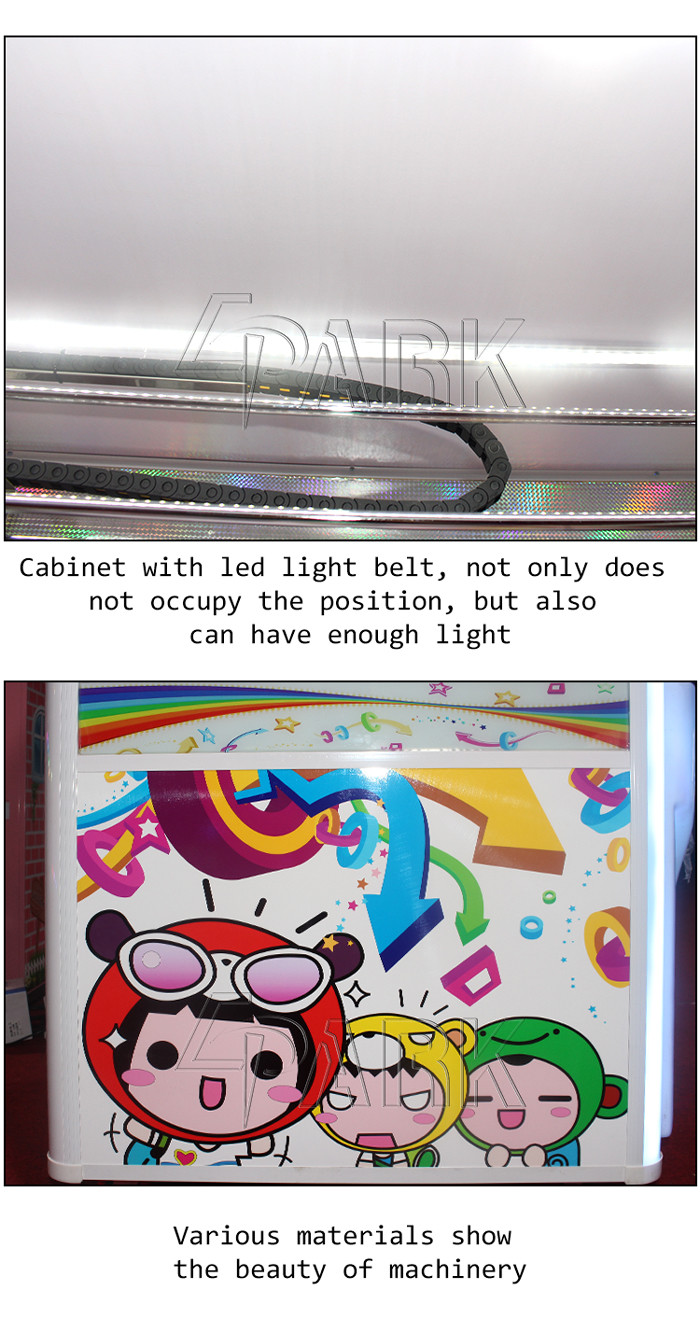 Wood cabinet 300W Claw Crane Simulator Game Machine