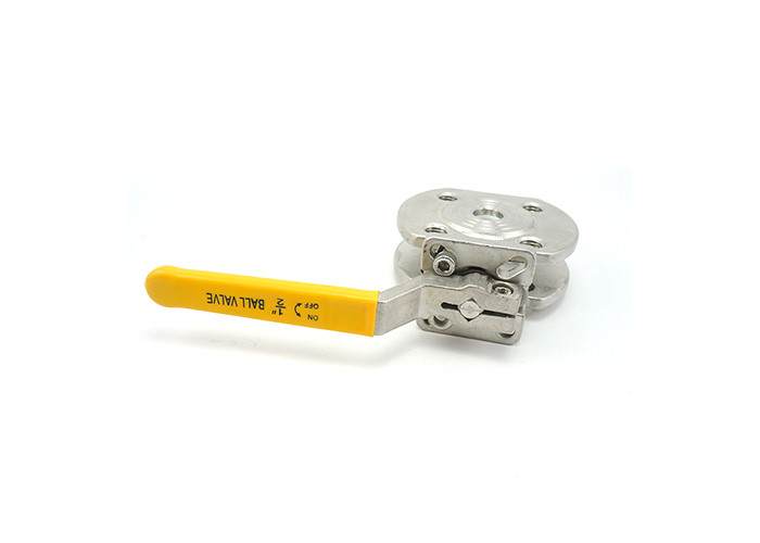 Duplex Stainless Steel Flanged Ball Valves , High Pressure Wafer Ball Valve