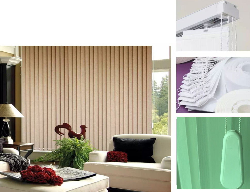 89mm Vertical Blockout Blinds Manual For Large Windows