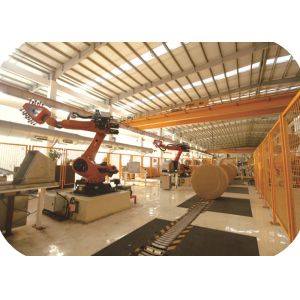 Labeling Assembly Line Robots Customized Color Labor Saving ISO9001 Certifcation