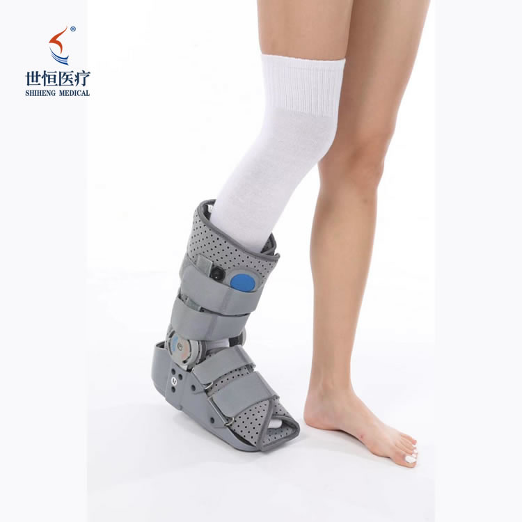 Foot ankle brace perfect design adjustable orthopedic boots with airbag/chuck