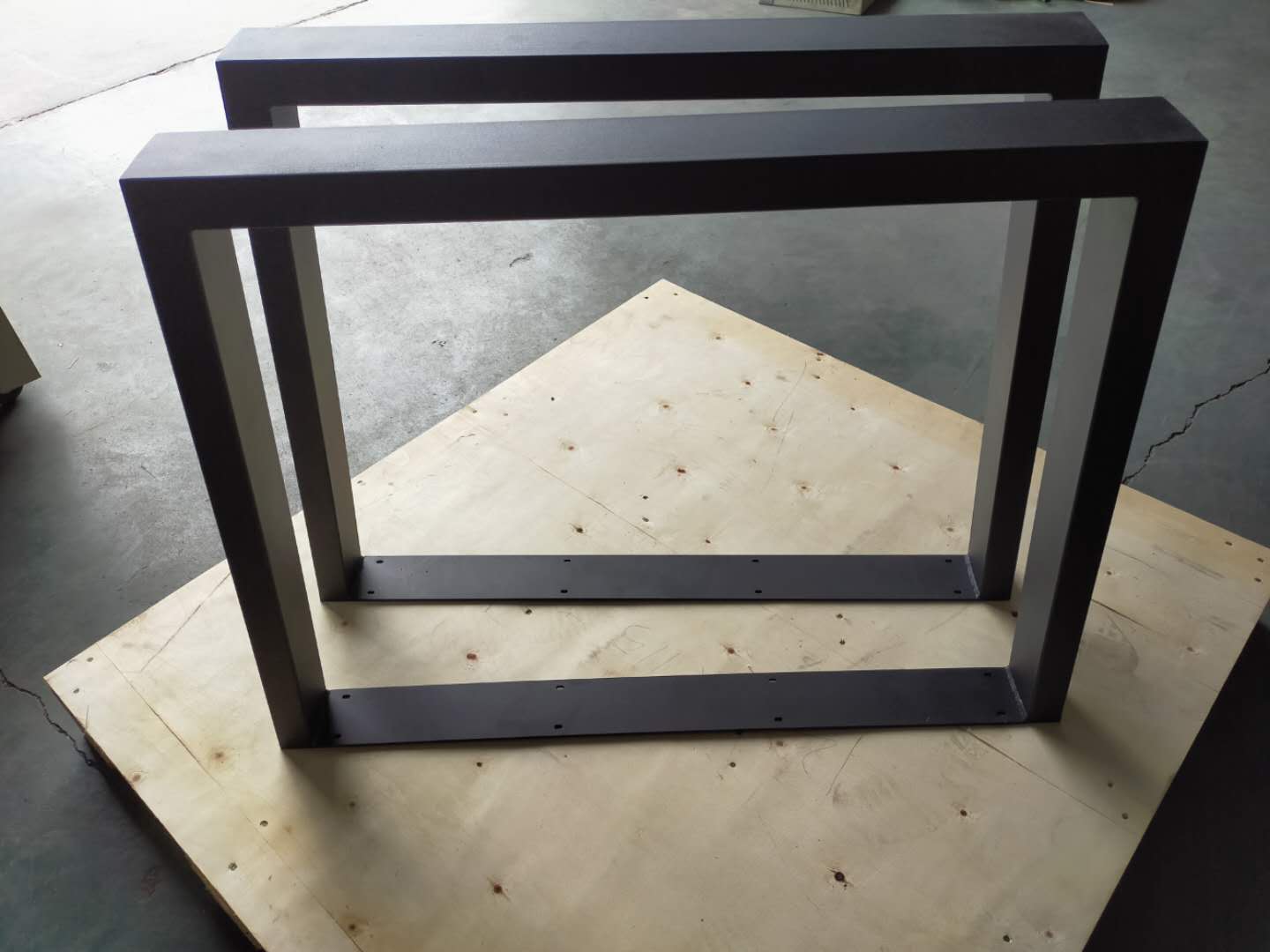 Powder Coated Dining Table Legs Metal Table Base Hardware Included