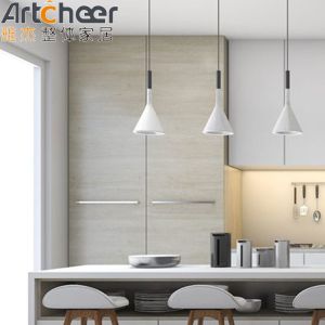 High Storage Kitchen Cabinet With Island In Minimalist Design Modular/RTA Or