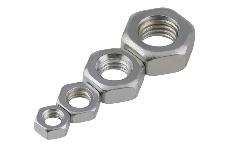 All Size Carbon Stainless Steel Customizable Heavy Hex Nuts DIN934 with Standard DIN