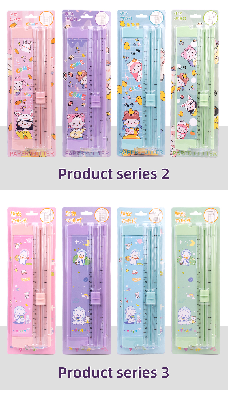 High Customization Metal Plastic A5 Paper Trimmer for 2022 Custom Cartoon Paper Cutter