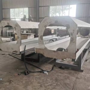 China High Extrusion Speed HDPE Pipe Extrusion Machine for Separate Type Assembly Structure on sale