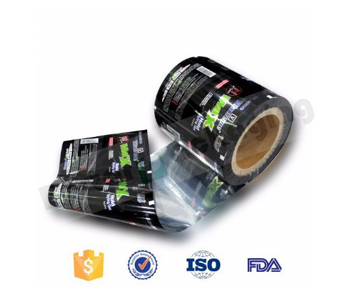Food grade plastic wrapping roll film for potato chips with Bestar automatic packing machine