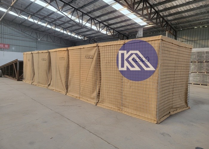 Ballistic Defensive Bastion Barrier Integrated Bulletproof Defense System Create floodwalls or wildfire containment lines