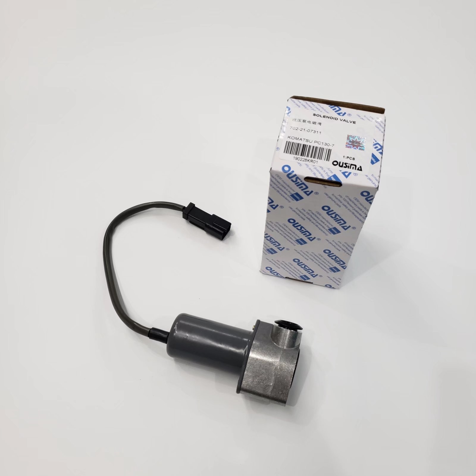 OUSIMA Hydraulic Pump Main Pump Solenoid Valve 702-21-07311 For KOMATSU PC130-7 Excavator