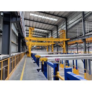  Intelligent 500T/M Aluminum Profile Anodizing Production Line with 6063 Alloy Compatibility Manufactures