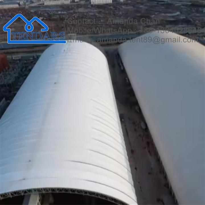 High Quality Modular Aluminum Fire Retardant Workshop Industrial Storage Warehouse Tents For Sale