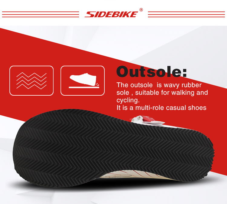 Custom Casual Biking Shoes , Mens Waterproof Cycling Shoes Good Shock Absorption