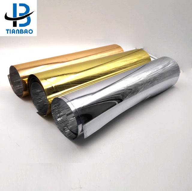 Exhibition PET Film Metallized Aluminum Foil Wrapping Paper with Affordable