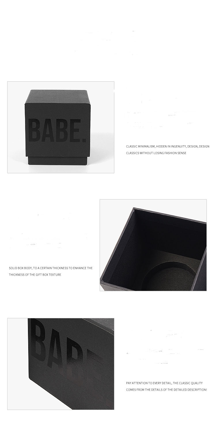 Cutomized Sizes Rigid Boxes Tailored Packaging for Custom Luxury Candle and Diffuser