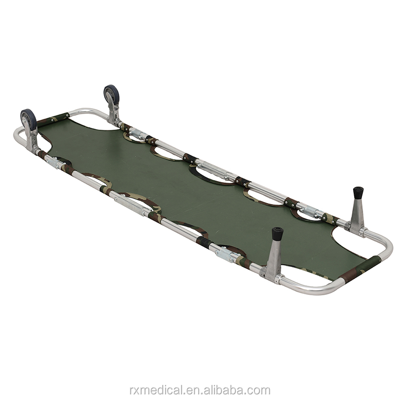 Camouflage Emergency Folding Stretcher CE Certified Collapsible Stretcher