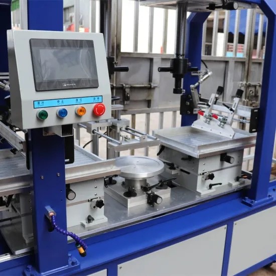 2 Colors Semiautomatic Ceramic Printer Machine Bowl Printing Machine