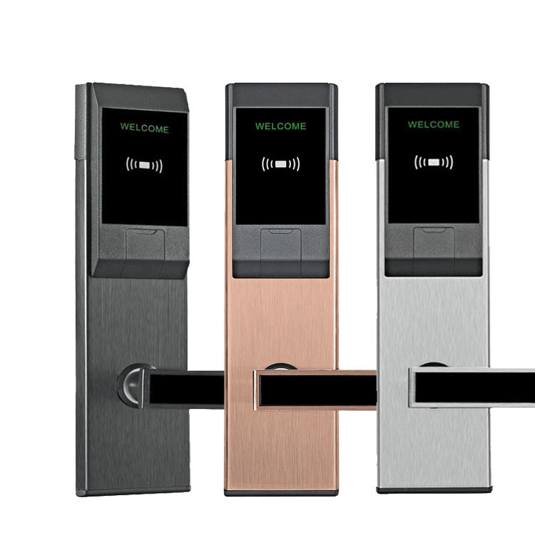 DC 6V RFID Hotel Lock System Card Key Hotel Electronic Locks for Hotel Motel