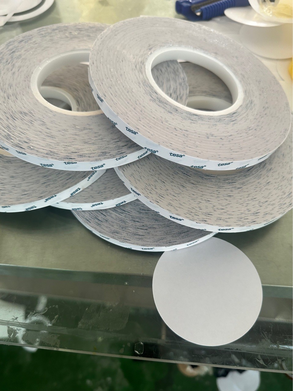 TESA 60253 Gray Double Sided High Adhesive Conductive Spinning Tape