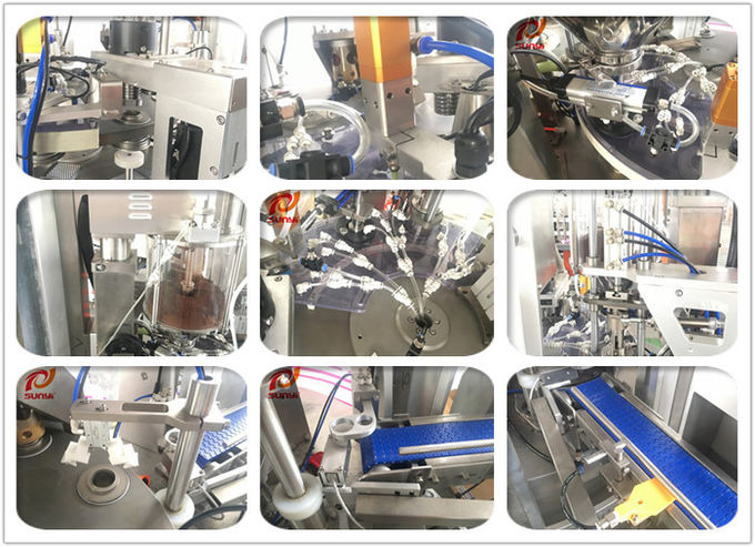 SKP-1N Rotary Coffee Capsule Filling Sealing Machine