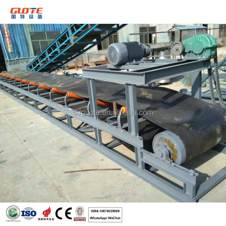 5200KG Weight PLC Controlled Belt Conveyor for Stone Crushing and Mining Industry