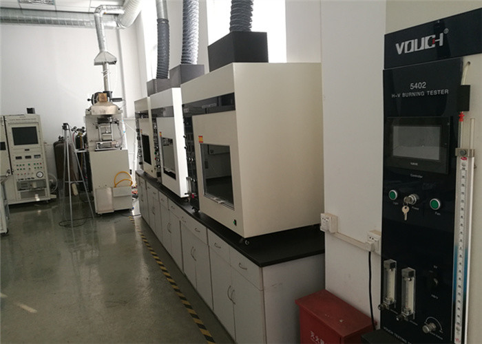 Textile Horizontal Flammability Tester , Standad GB8410 Fmvss 302 Flammability Test