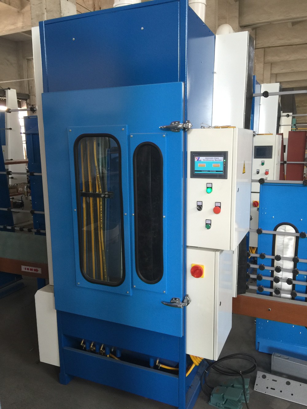 Good quality vertical glass sander machine for etching