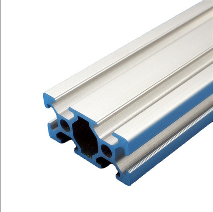 T5 Lightweight Aluminum Square Tubing Powder Coating Recessed Linear Flanged